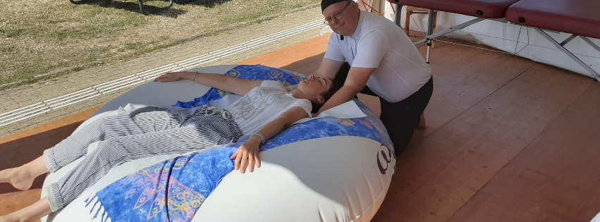 Massage en événementiel sur Waff