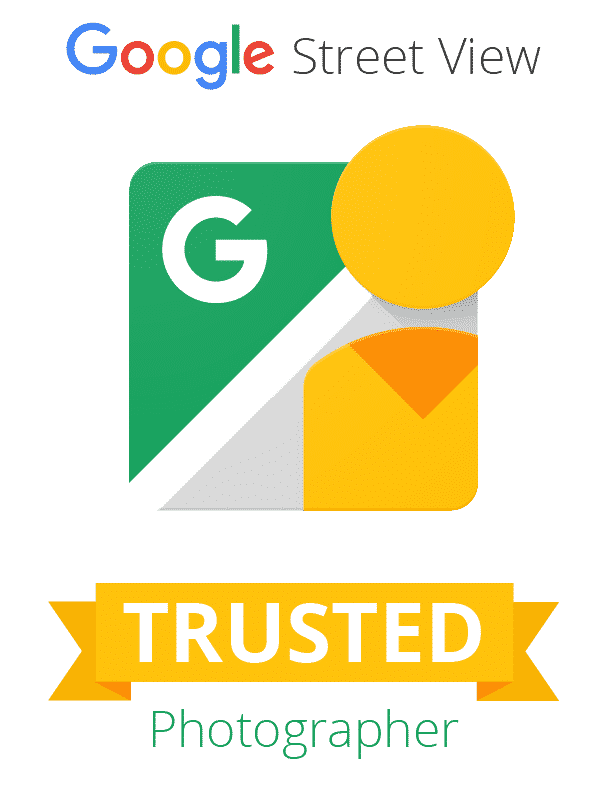 certified Google Street View Trusted Photographer certified Google Street View Trusted Photographer