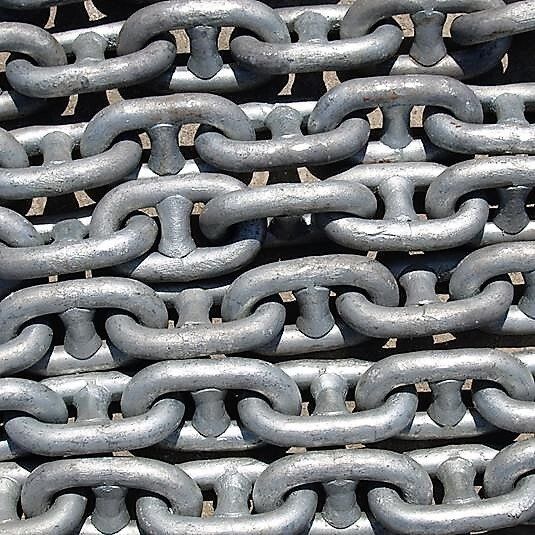 Links Marine guide to anchor chains