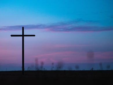cross symbolizing crucifixtion
