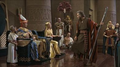 Moses talking to Pharaoh Moses talking to Pharaoh
