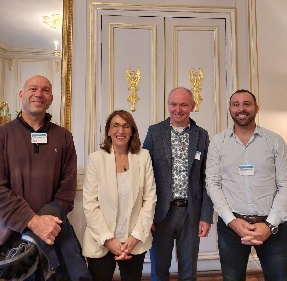 Audience assemblée nationale avec madame Fatiha Keloua Hachi ,présidente