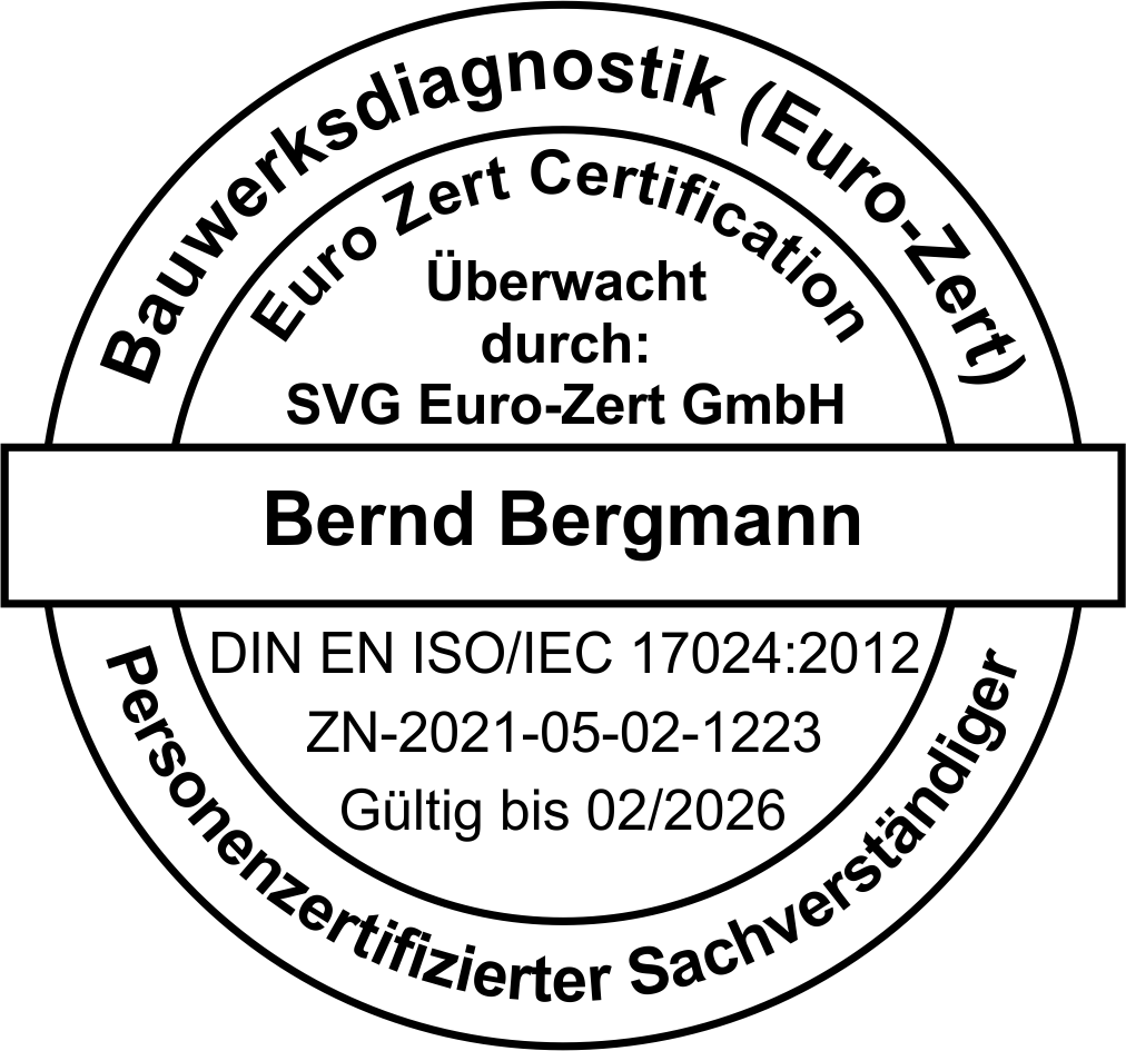 Bauwerksdiagnostik, Gutachten, Wasserschaden, Schimmel, Pilz, Flachdach undicht, feuchte Keller,