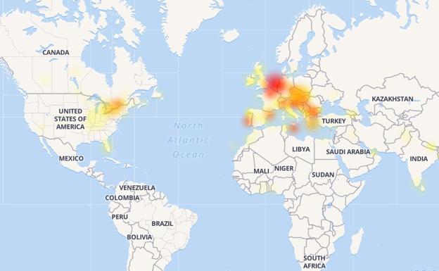 facebook no funciona