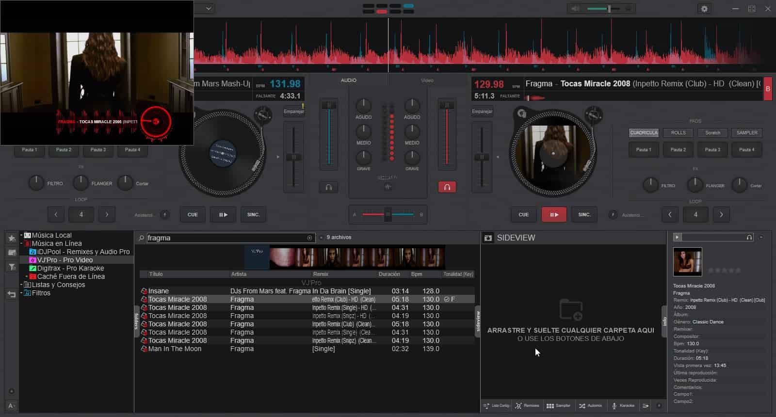 como descargar musica virtual dj 8