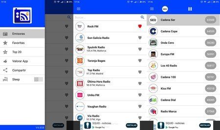 mejor aplicacion radio online android en español