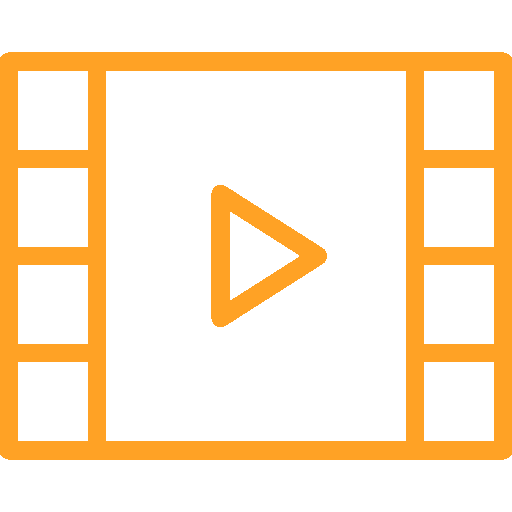 <img src=”Icon-Videos.png” alt=”Gelber Filmstreifen mit Video-Startdreieck”>