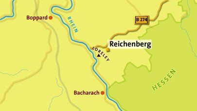 Reichenberg Reichenberg nahe der Loreley