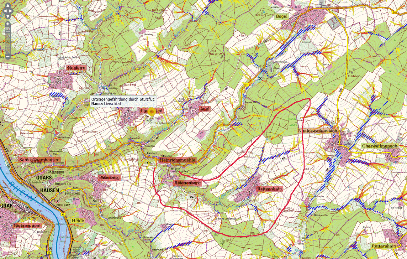 Einzugsgebiet Reitzenhainer Bach Einzugsgebiet Reitzenhainer Bach