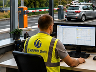 Parkraumbewirtschaftung-EVIAPARK GmbH Effiziente Parkraumbewirtschaftung und Parkraumbetreuung für Parkhäuser, Tiefgaragen und Parkflächen durch die EVIAPARK GmbH