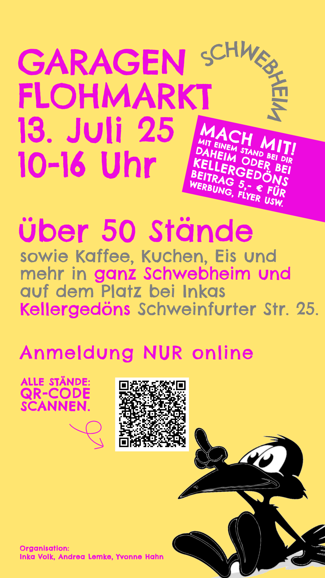 Garagen-Flohmarkt Schwebheim 13.7.24 Garagen-Flohmarkt Schwebheim 13.7.24