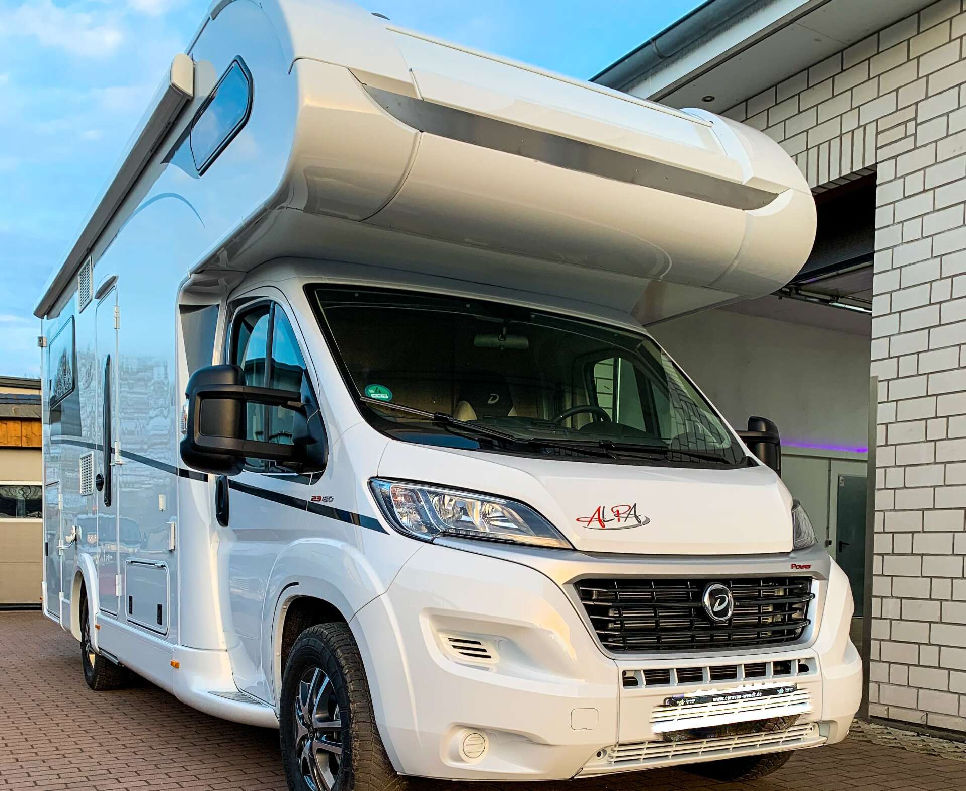 nanoversiegelung nanoversiegelung auf einem Dethleffs alpa