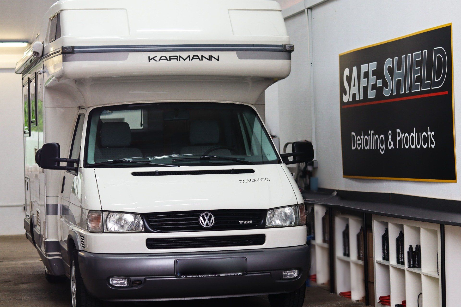 Wohnmobil Keramikversiegelung T4 Karmann aufbereitet und versiegelt
