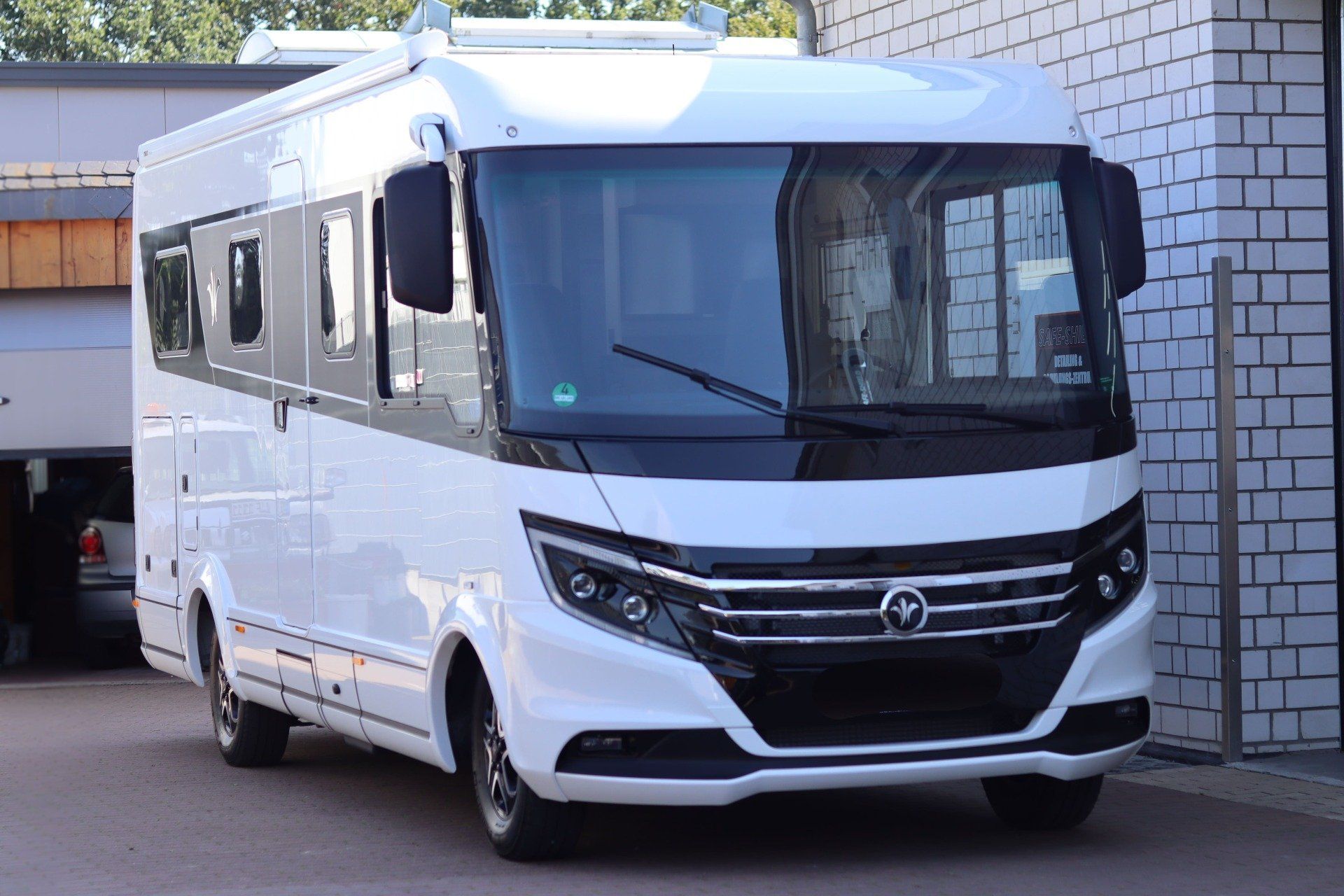 Wohnmobil polieren Niesmann Bischoff alto nach dem versiegeln