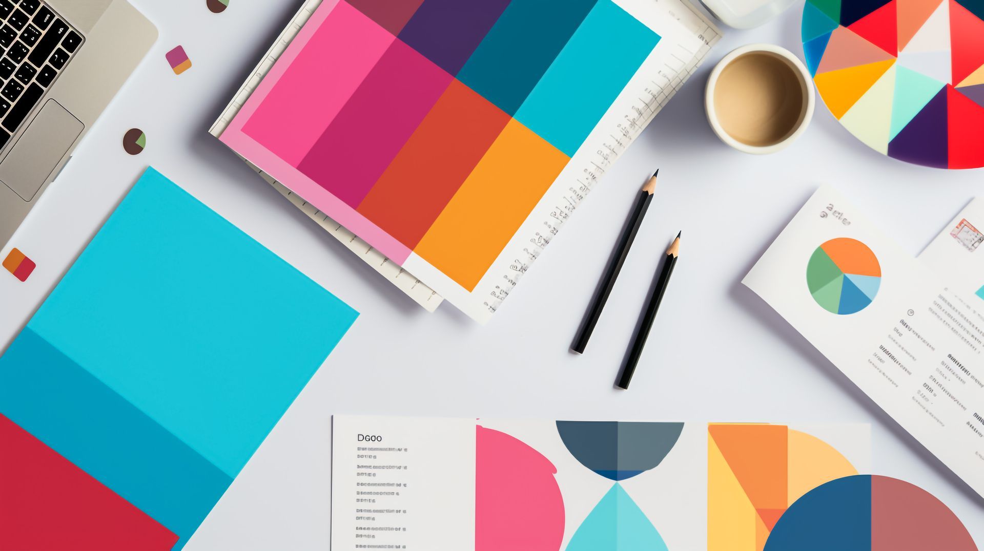 Escritorio Paleta de color Diseño Gráfico