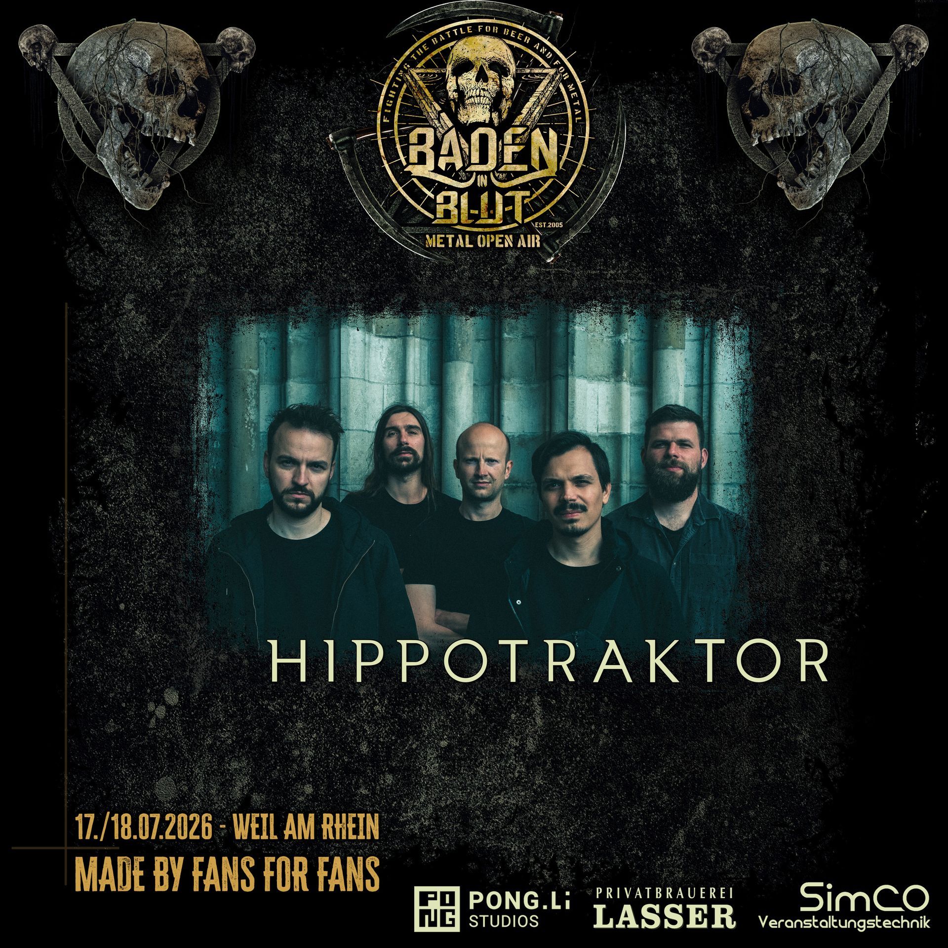 HIPPOTRAKTOR at BADEN IN BLUT Festival 2026