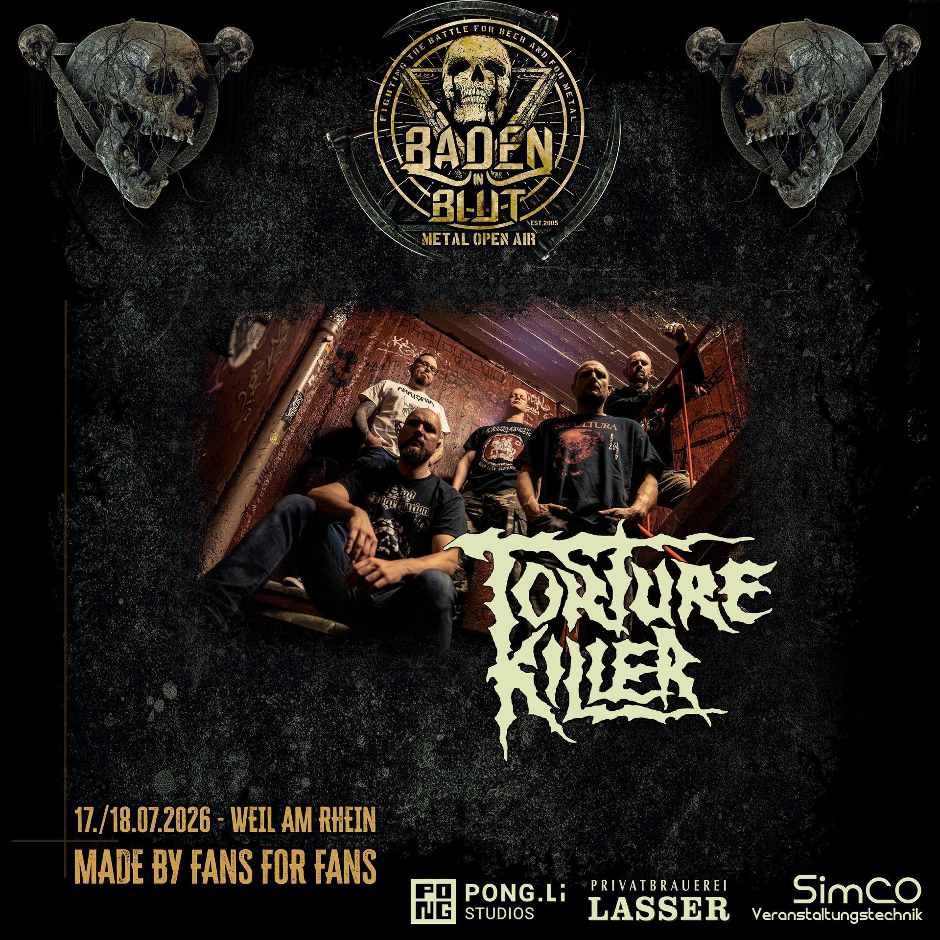 TORTURE KILLER at BADEN IN BLUT Festival 2026