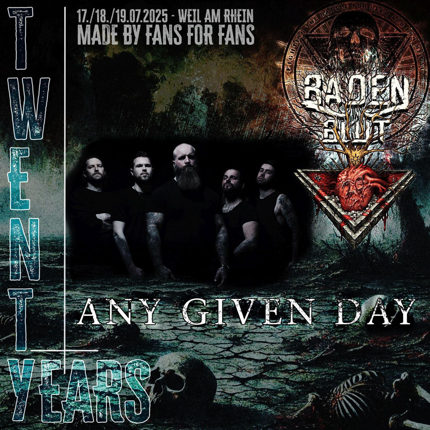 ANY GIVEN DAY at BADEN IN BLUT Festival 2025