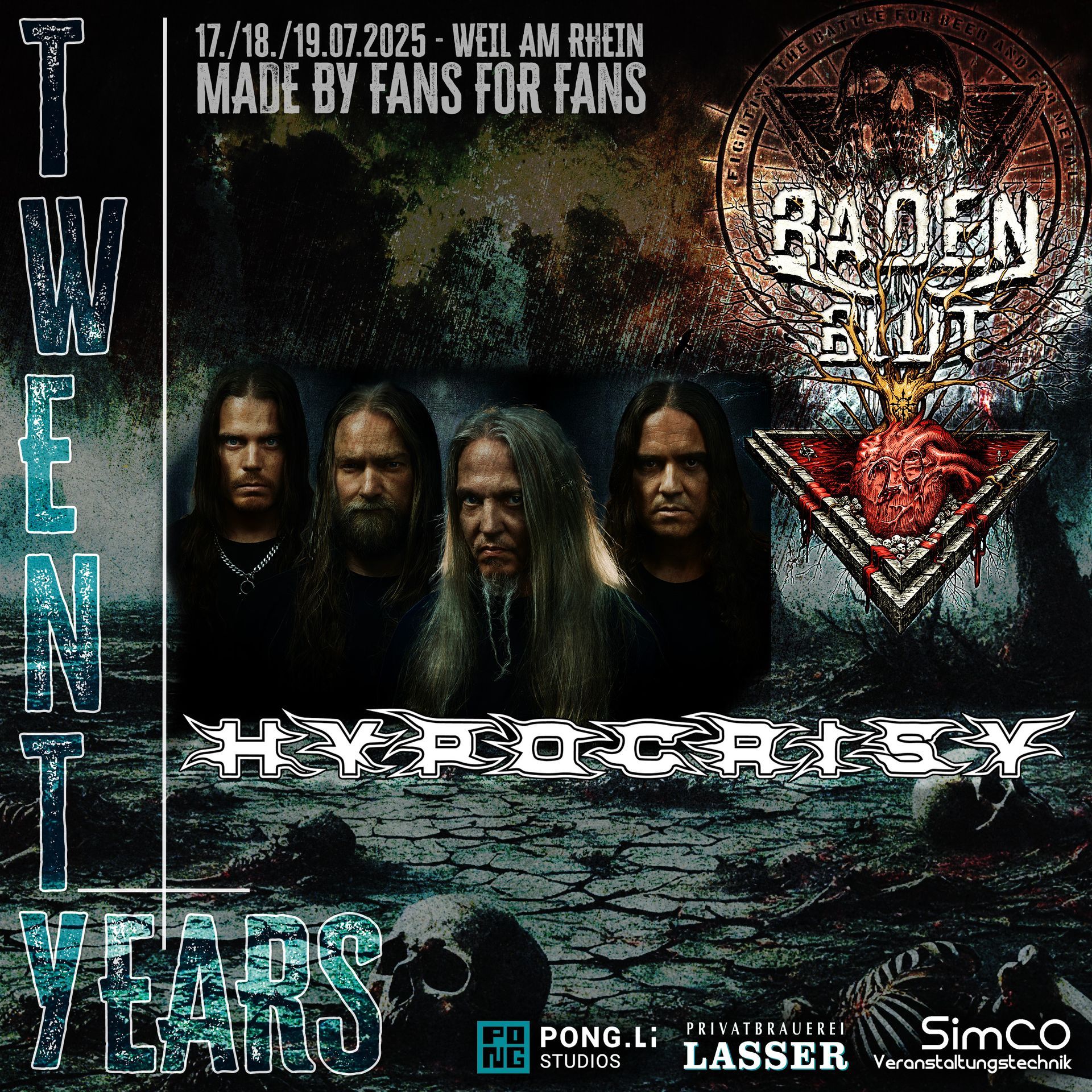 HYPOCRISY BADEN IN BLUT Festival 2025