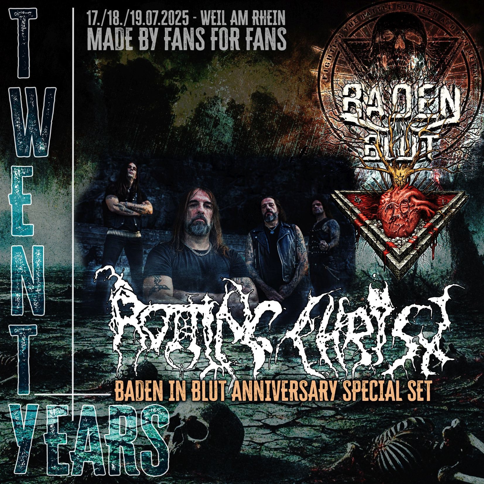ROTTNG CHRIST at BADEN IN BLUT Festival 2025