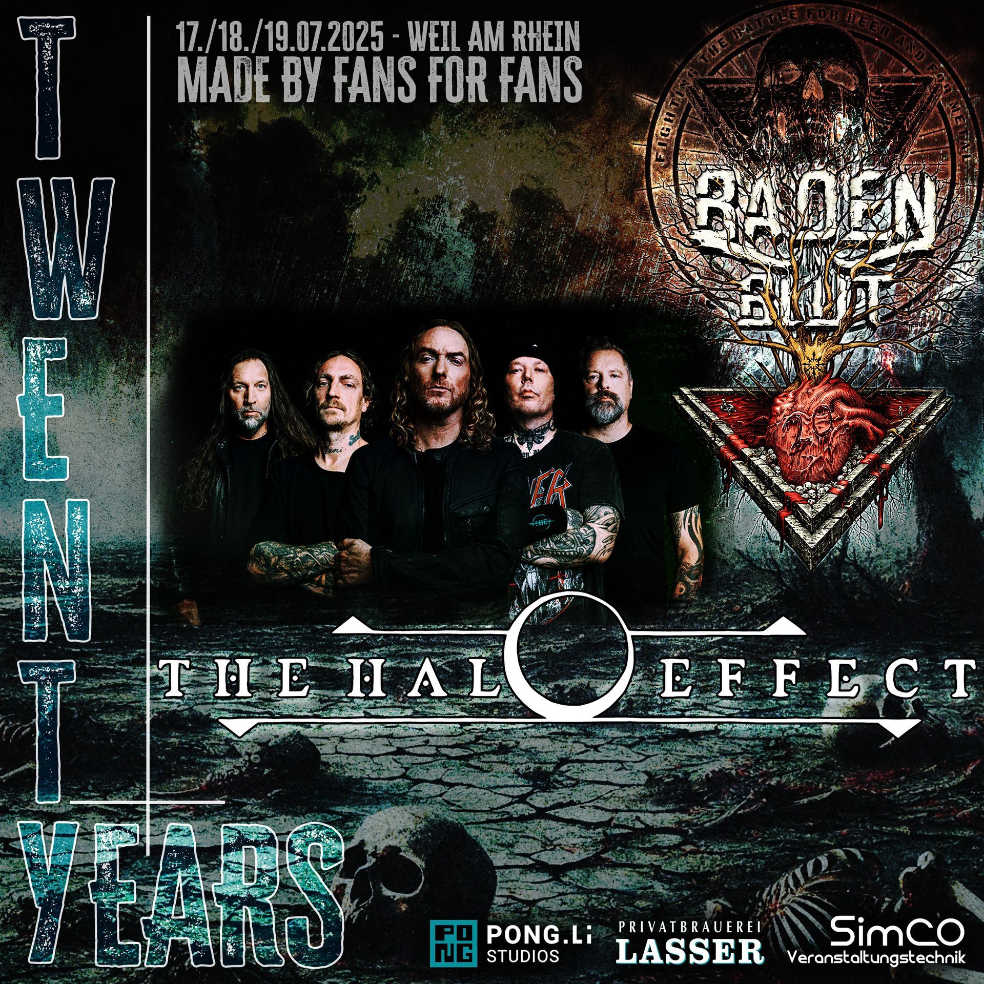 THE HALO EFFECT at BADEN IN BLUT Festival 2025