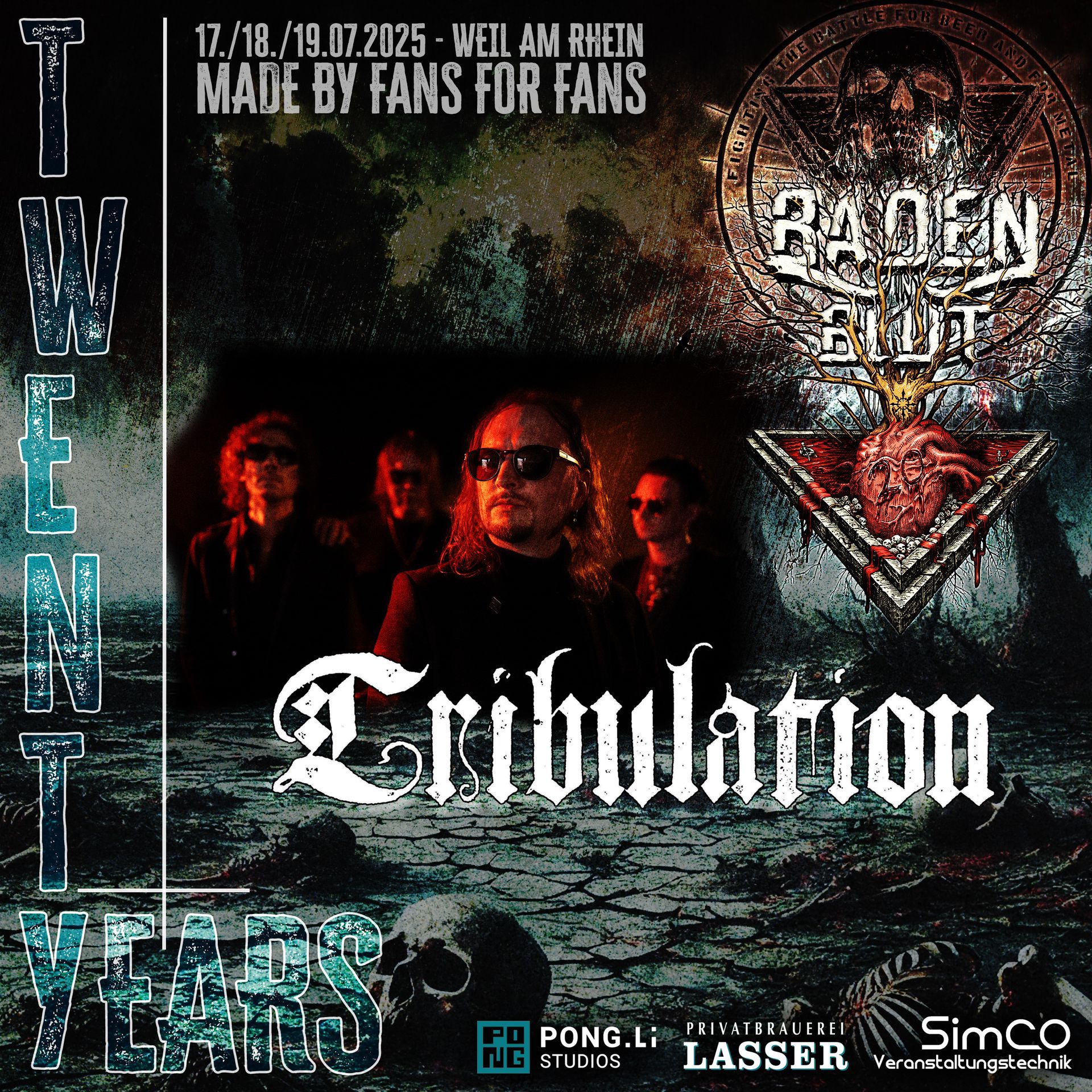 TRIBULATION at BADEN IN BLUT Festival 2025