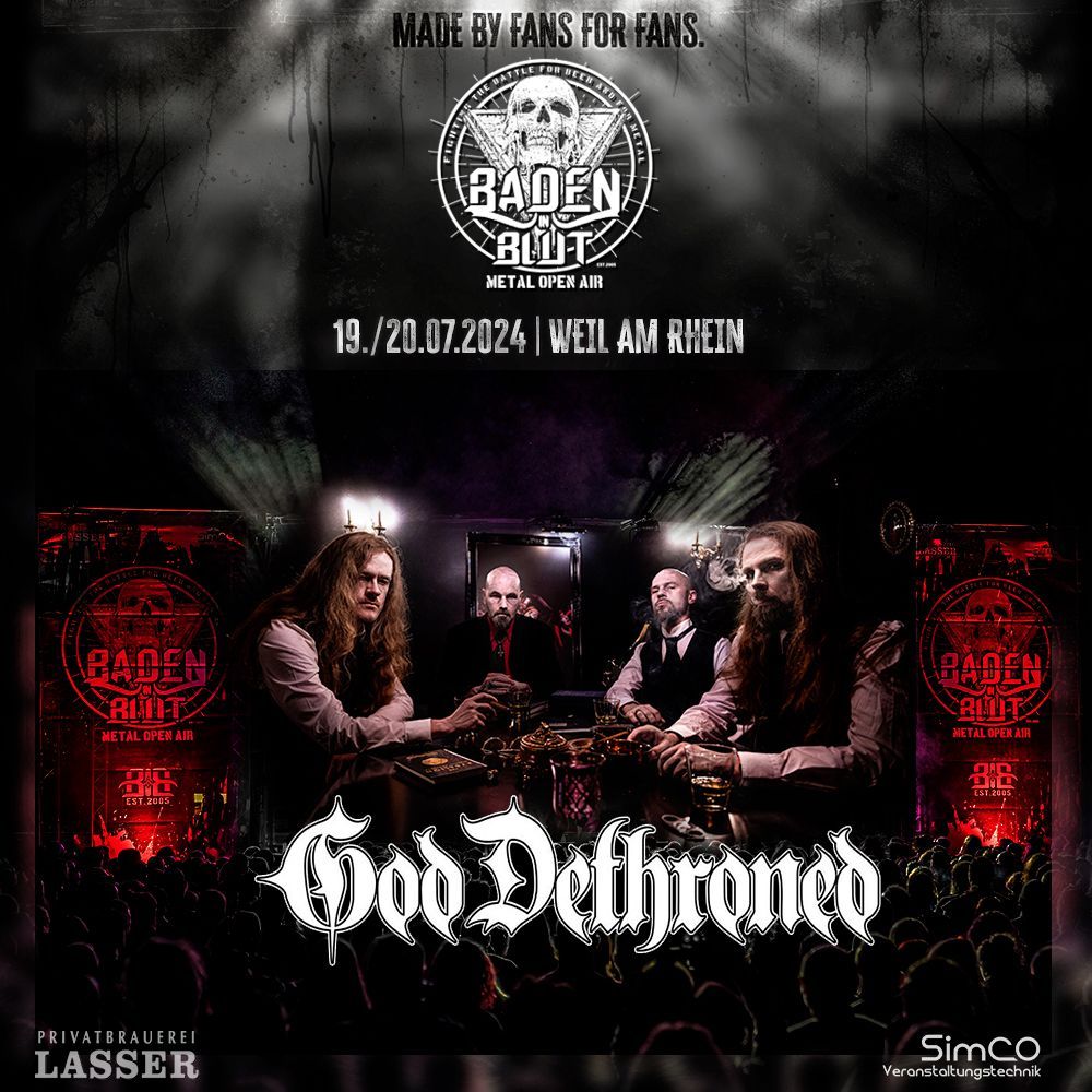 GOD DETHRONED at BADEN IN BLUT Festival 2024
