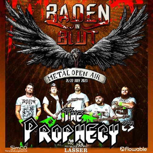 THE PROPHECY 23 playing at Baden in Blut Festival 2023