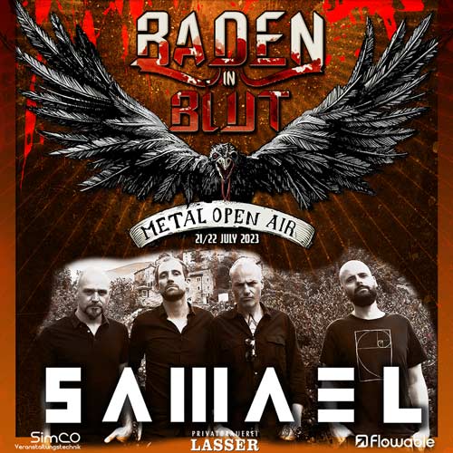 SAMAEL co-headline Baden in Blut Festival 2023 FRIDAY SAMAEL co-headline Baden in Blut Festival 2023 FRIDAY