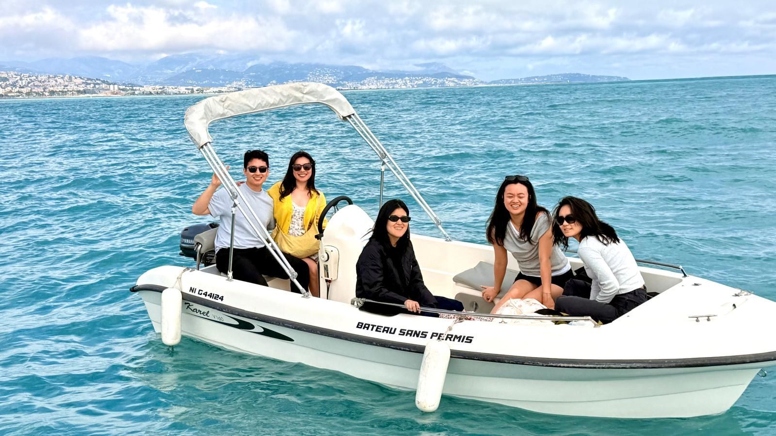 bateau sans permis nice