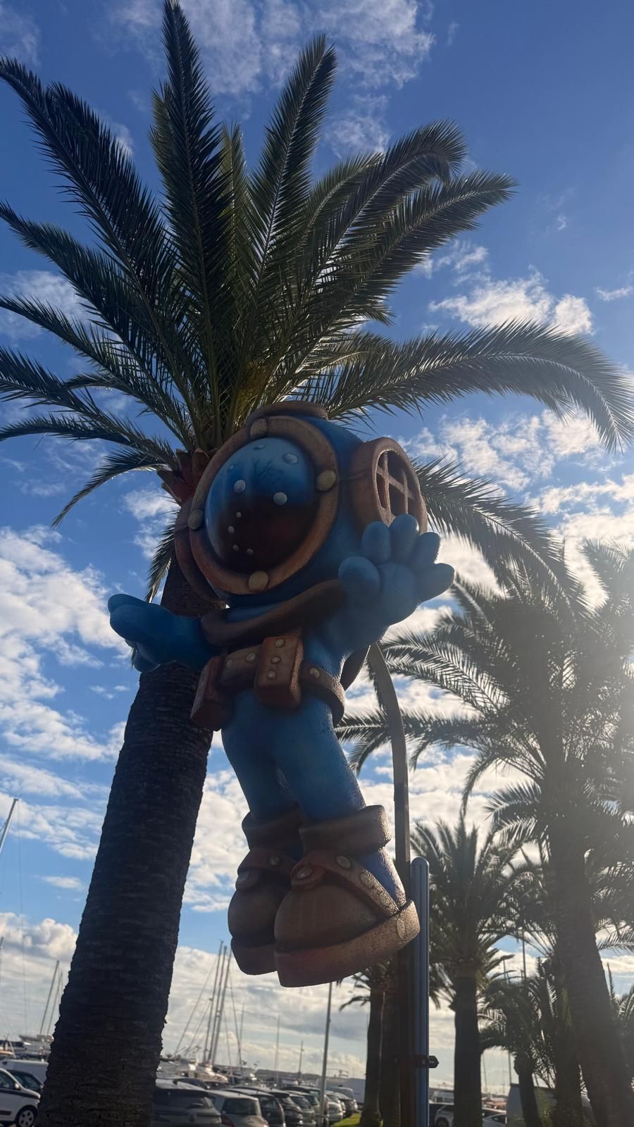 le plongeur bleu de saint laurent du var