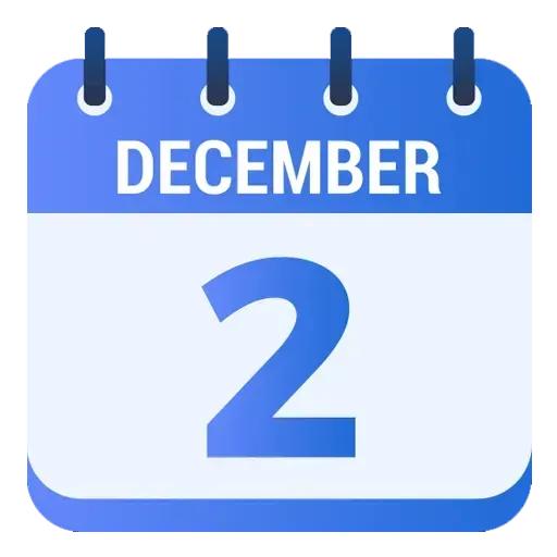 2nd December Calendar