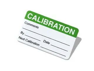 Calibration Management Sticker Calibration Management Sticker