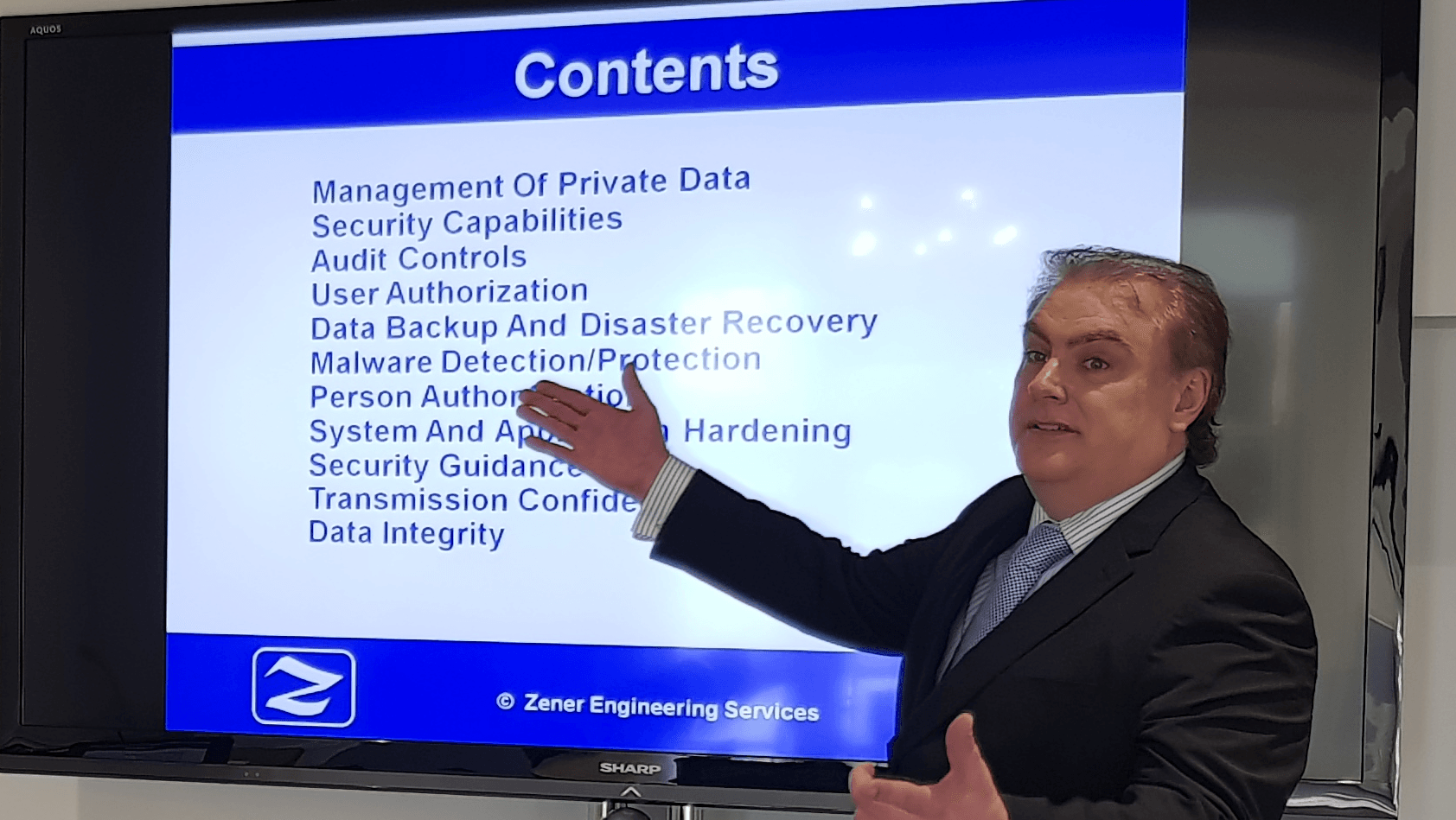 Medical Device Artificial Intelligence Cyber Security Training Delivered By Zener Engineering Services Ltd