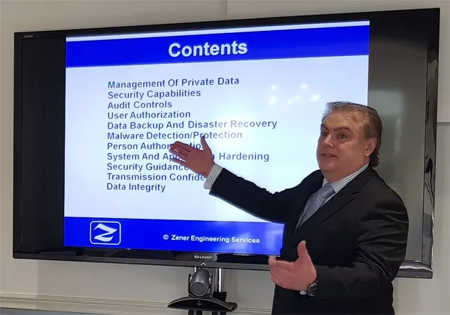 Medical Device Cyber Security Training Contents By Zener Engineering Services Ltd Medical Device Cyber Security Training Contents By Zener Engineering Services Ltd