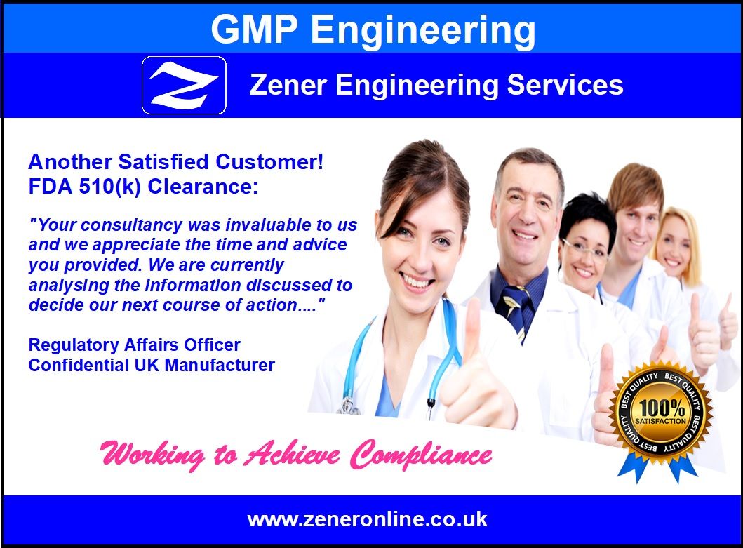 Another satisfied Zener Engineering Services client.