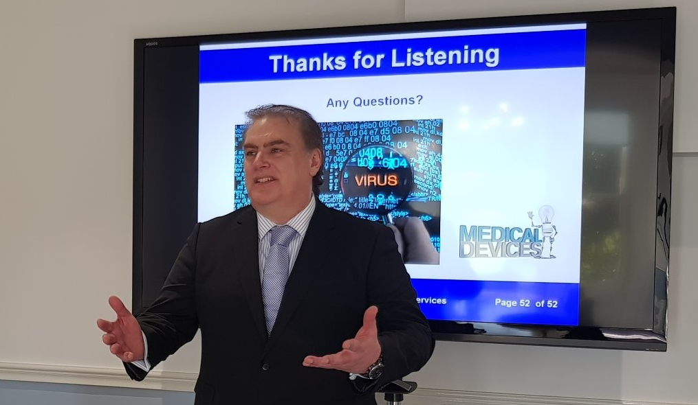 Cyber Security GxP Training Course Being Presented By David Easton