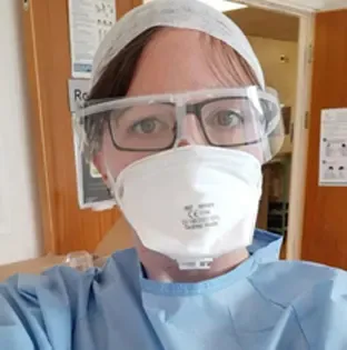 ZES Office Manager Working In The NHS Against Coronavirus