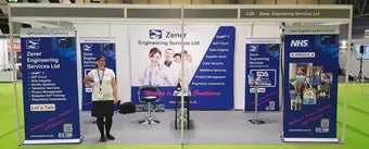 Zener Engineering Services Ltd Trade Show Stand 2021