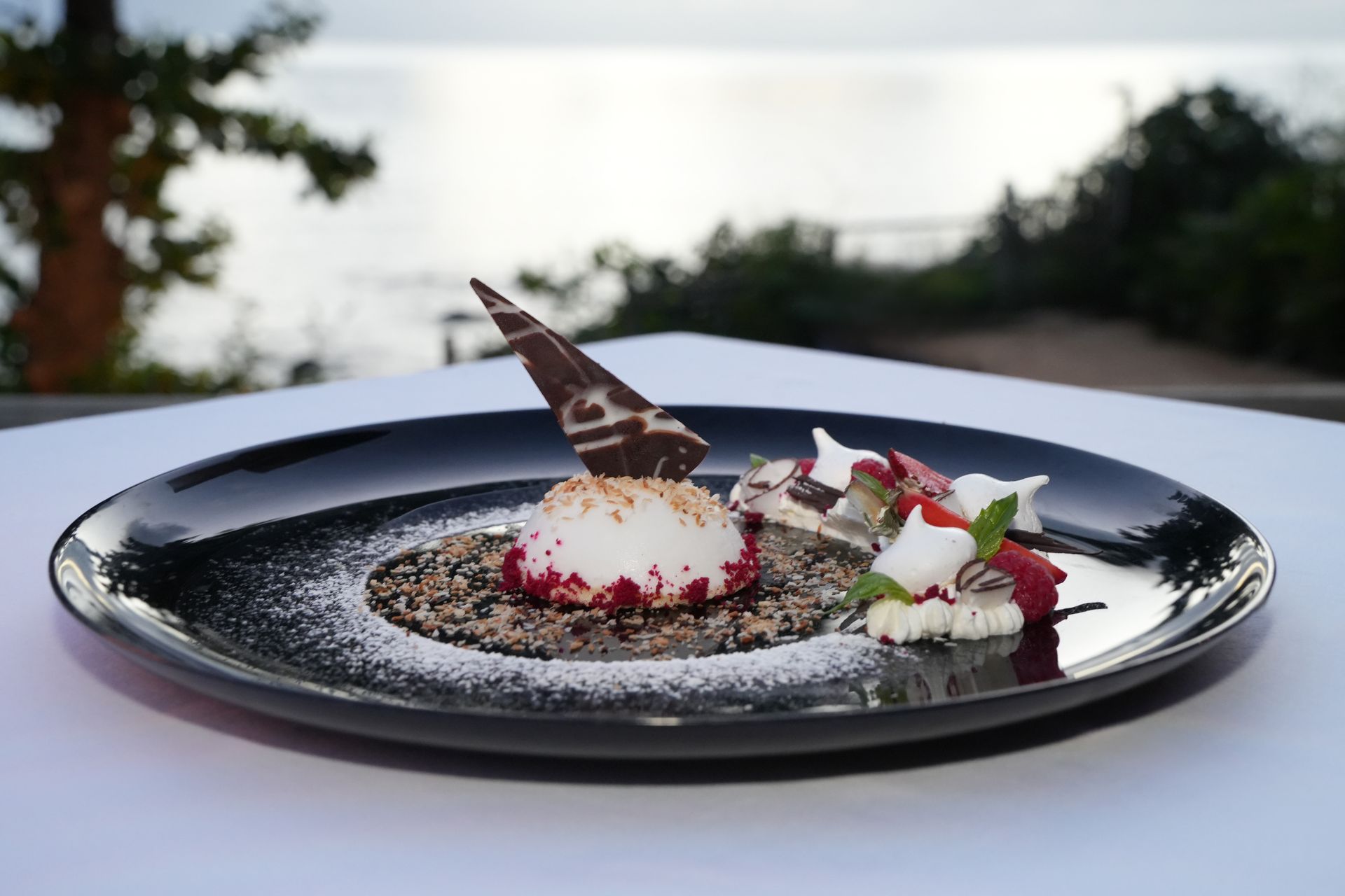 Abendessen im Tamarina Golf & Spa Resort in Mauritius
