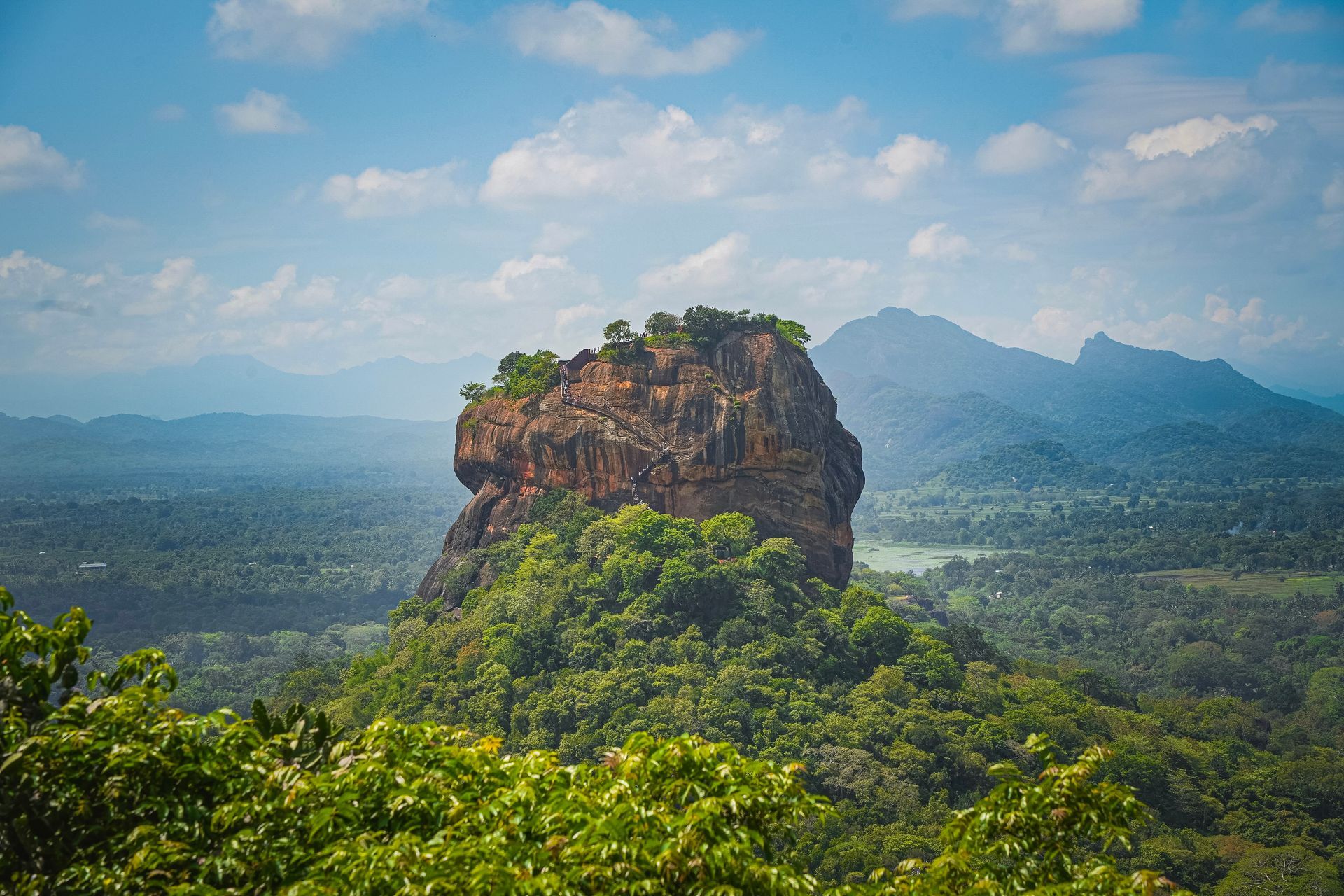 Sigiriya Rock in Sri Lanka