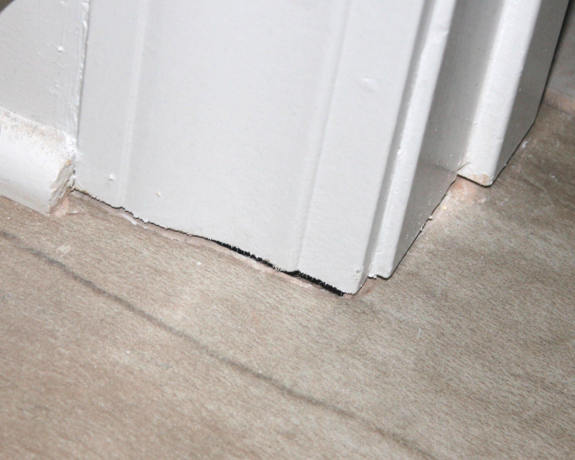 Poor quality workmanship lack of attention to detail.
