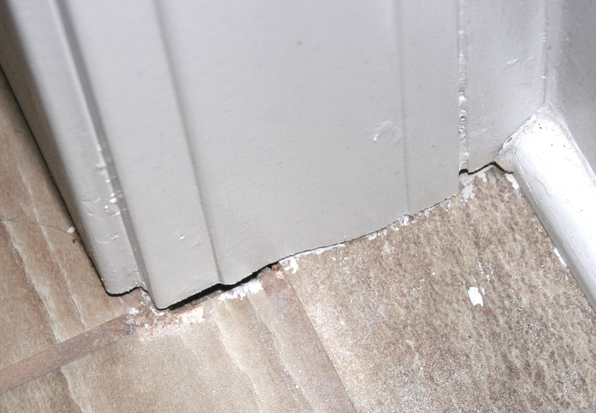 Poor quality workmanship lack of attention to detail.