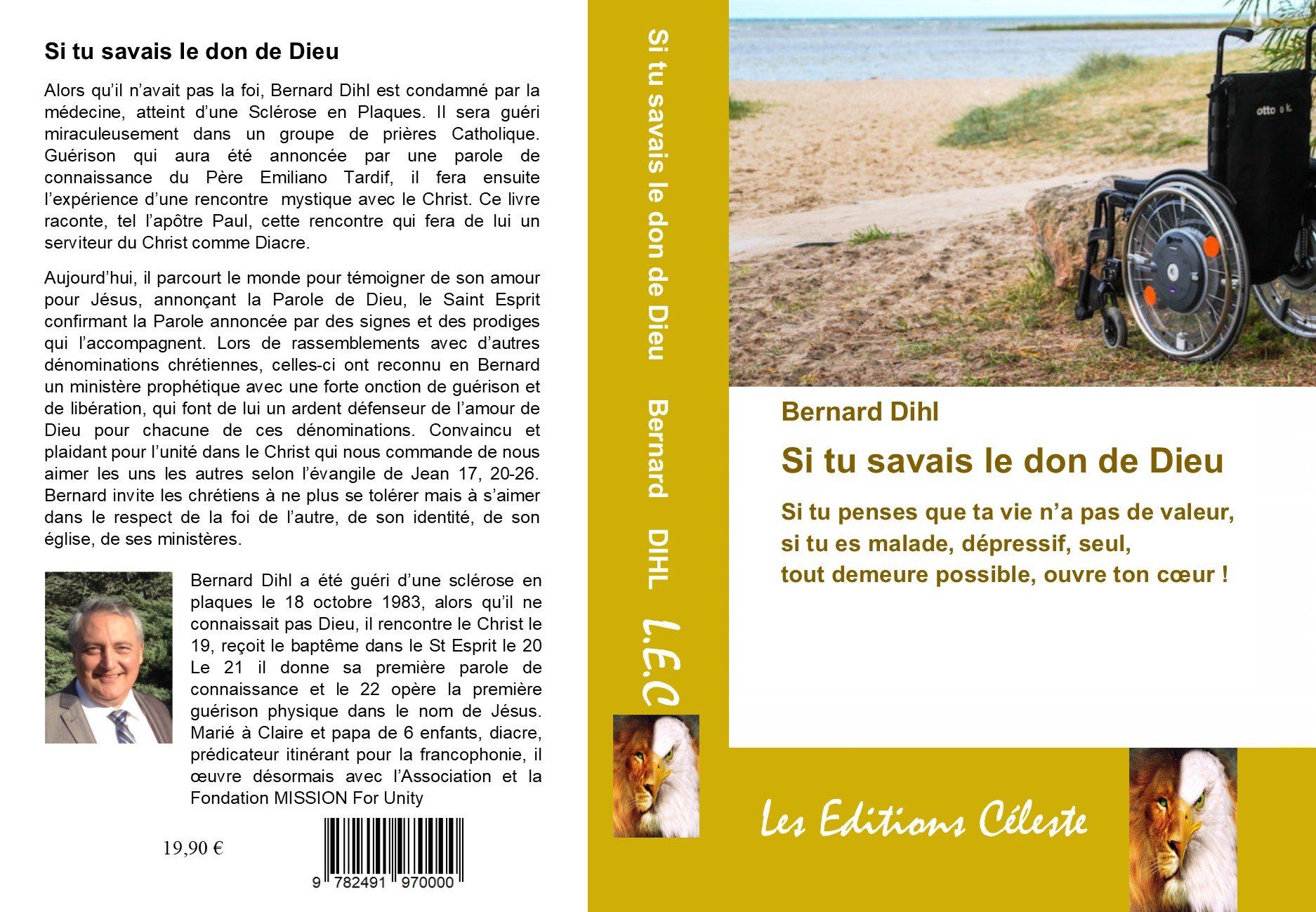 Un livre où le miraculeux côtoye le quotidien, où l'extraodinaire devient ordinaire. Si tu savais le don de DIEU ! Si tu penses que ta vie n'a pas de valeur, si tu es malade, dépressif, seul, tout demeure possible, ouvre ton coeur ! Puis contemple ce que ce DIEU dont le Nom est Jésus va opérer dans ta vie.