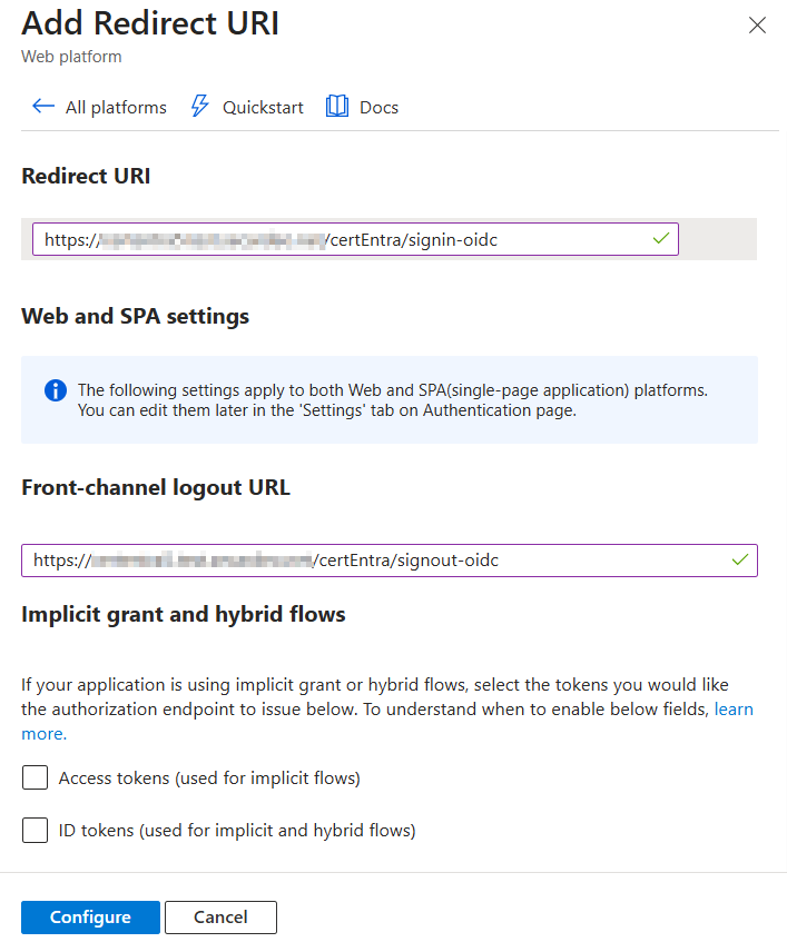 certEntra deployment guide screenshot, figure 11