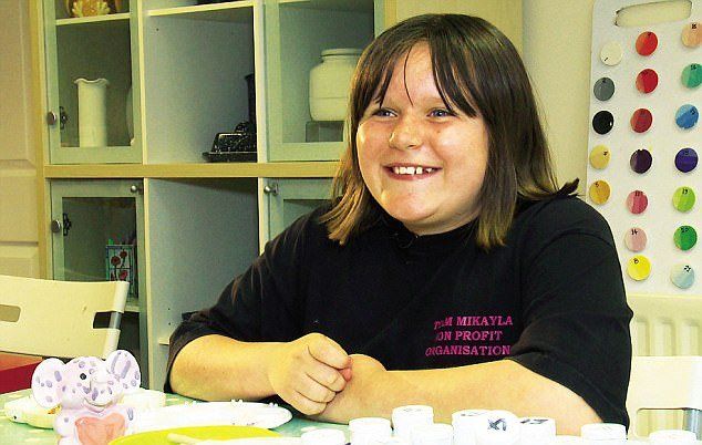 Smile you are on TV! Smiling Mikayla Beames from a while ago...