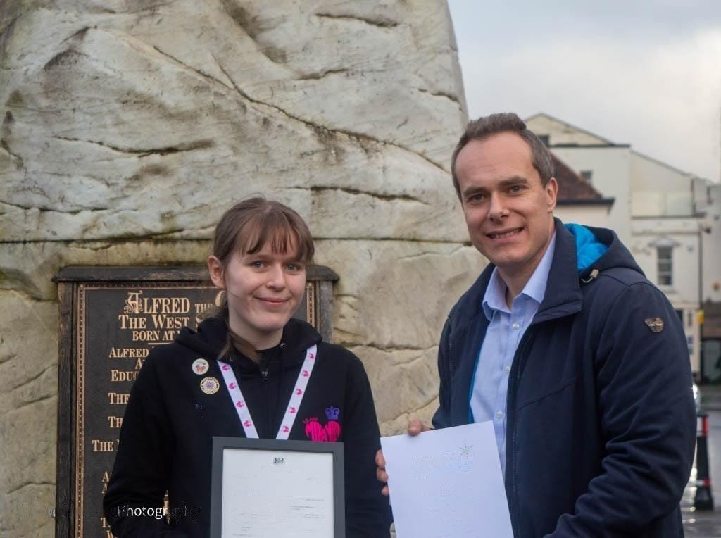 david johnson award giving