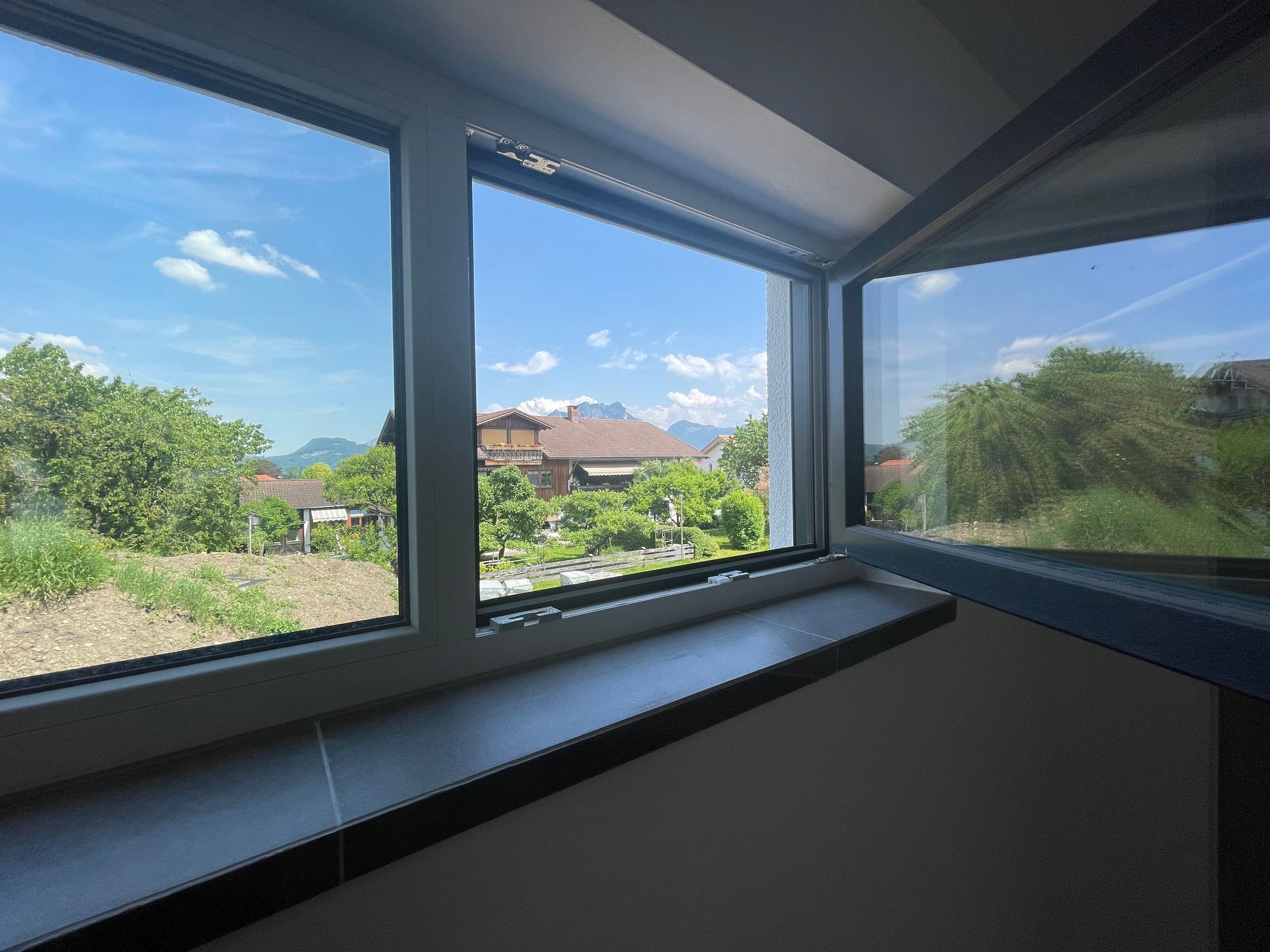 Ausblick aus der Küche