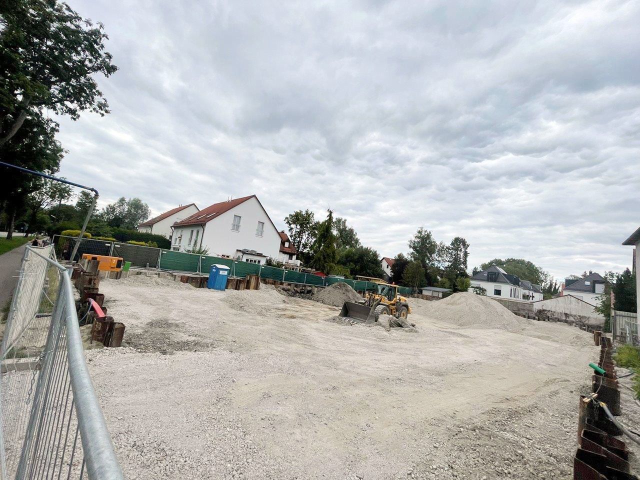 Baufortschritt Immobilie