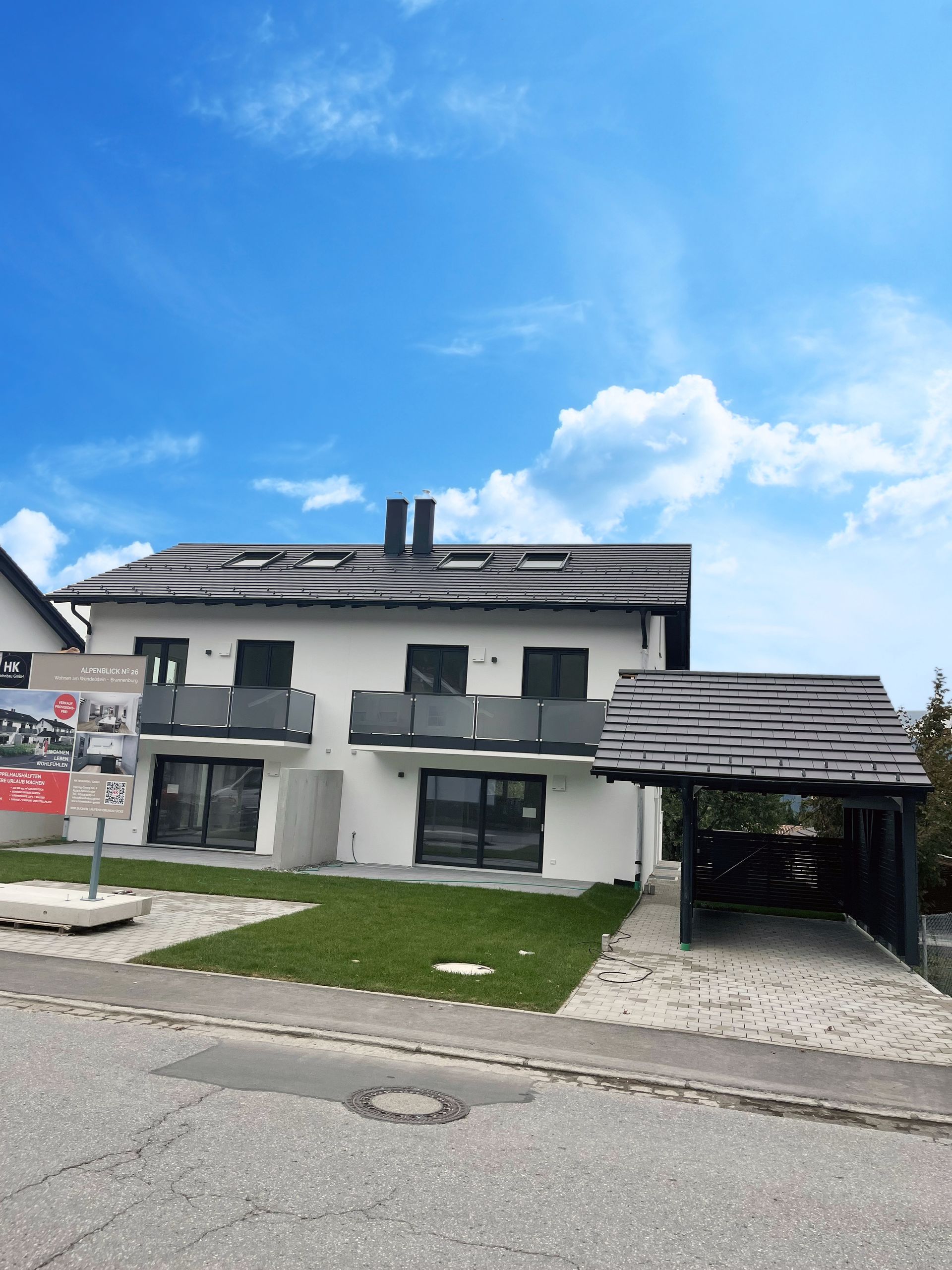 Neubau Doppelhaushälften